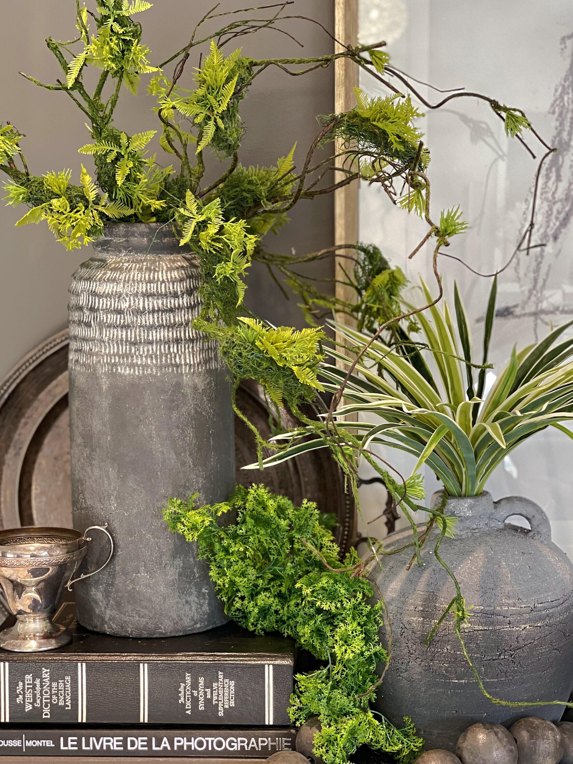 Fausse Mousse, Verdure Artificielle, Composition Florale à Faire Soi-même, Fausse Plante Verte, Tiges D'herbe Verte Décoratives, Décoration Intérieure, étang D'eau, Sol Forestier - France