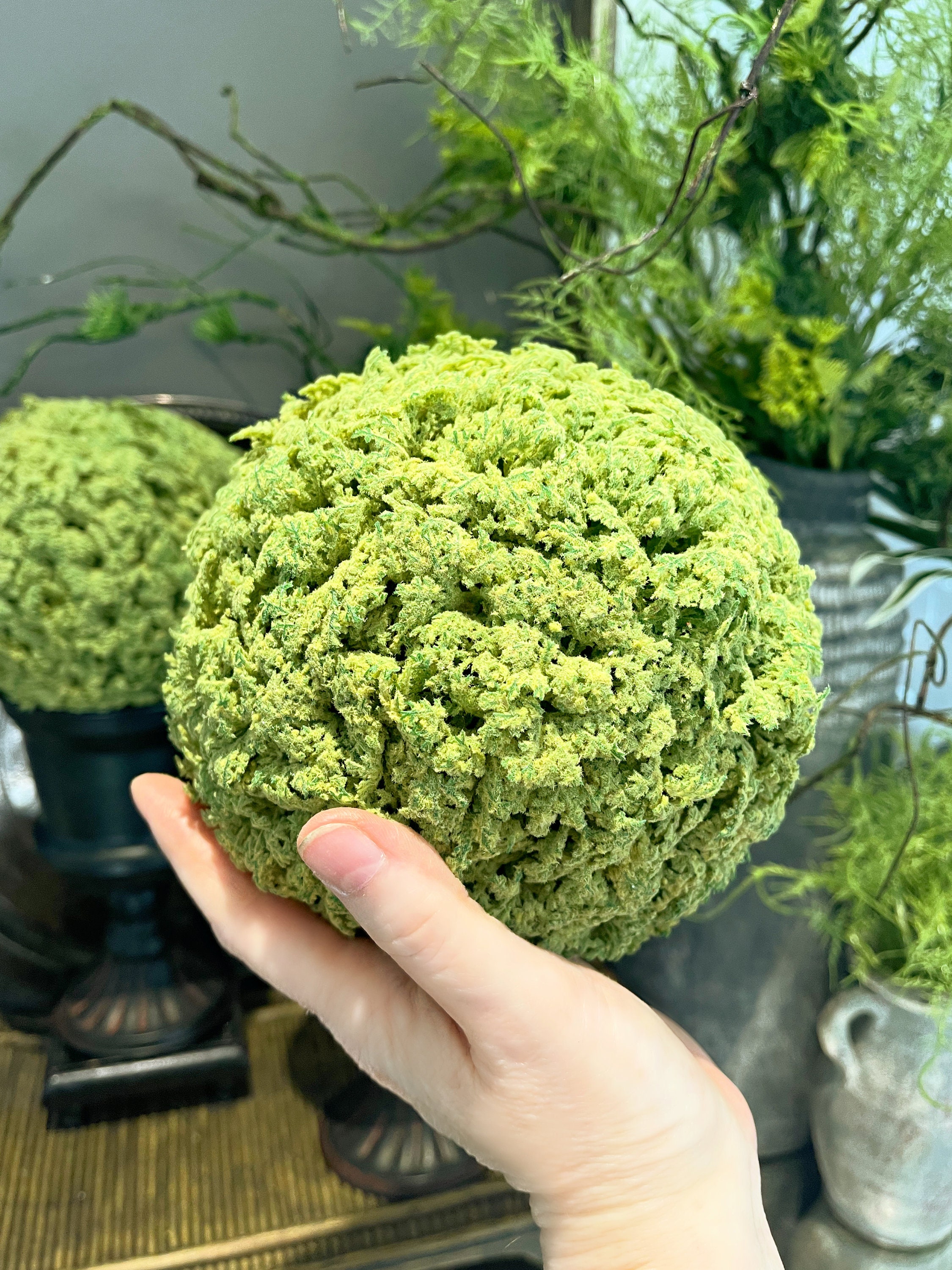 20 Stück Künstliche Moossteine - Dekomoos Für Feengärten & Terrarien