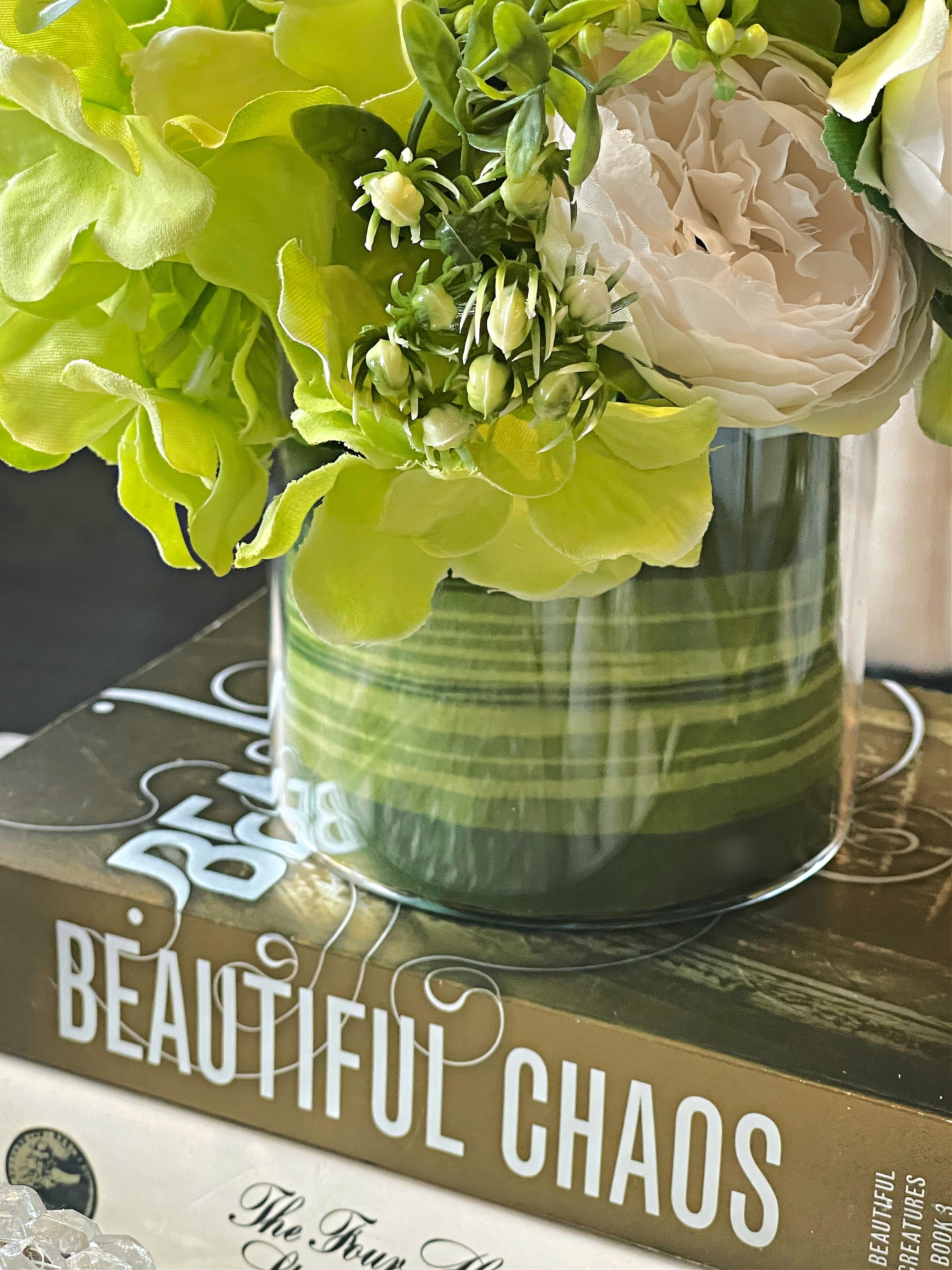 Bouquet De Fleurs Artificielles Pour Bébé, 3 Branches, Fausses Fleurs Douces, Pour Arrangement