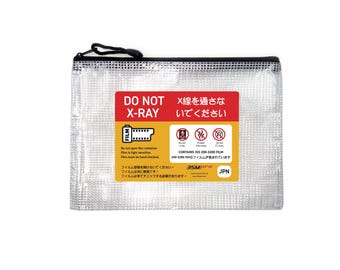 Japanese Translated Do Not X-Ray Film Travel Pouch by 35M Pro