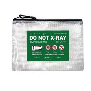 Middle East Translated Do Not X-Ray Film Travel Pouch by 35M Pro