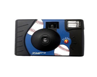 Cámara desechable de béisbol de 35 M Pro que incluye revelado y escaneo