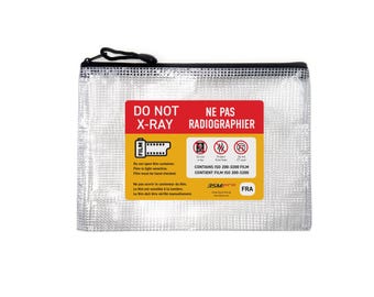 French Translated Do Not X-Ray Film Travel Pouch by 35M Pro