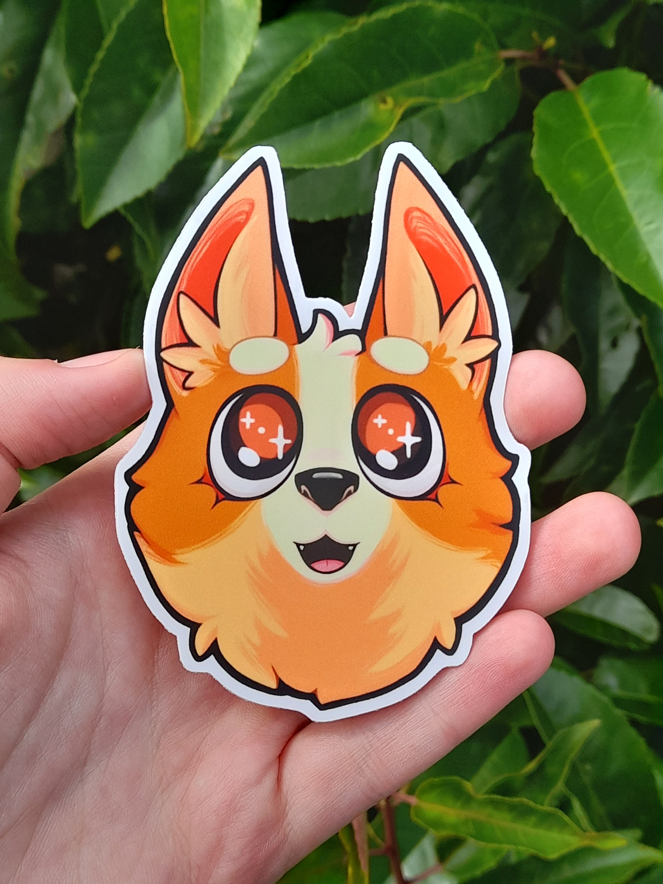 Red Heeler Dog Die-cut Sticker - Etsy