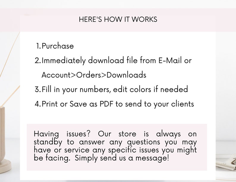 Example Of Excel Spreadsheet Invoice Excel Simple Invoice | Spreadsheet Invoice With Formulas | Editable ...