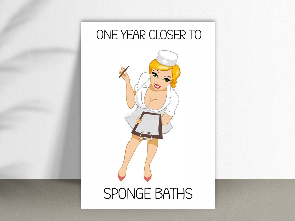 Printable Birthday Card Funny Printable Card With Printable Etsy