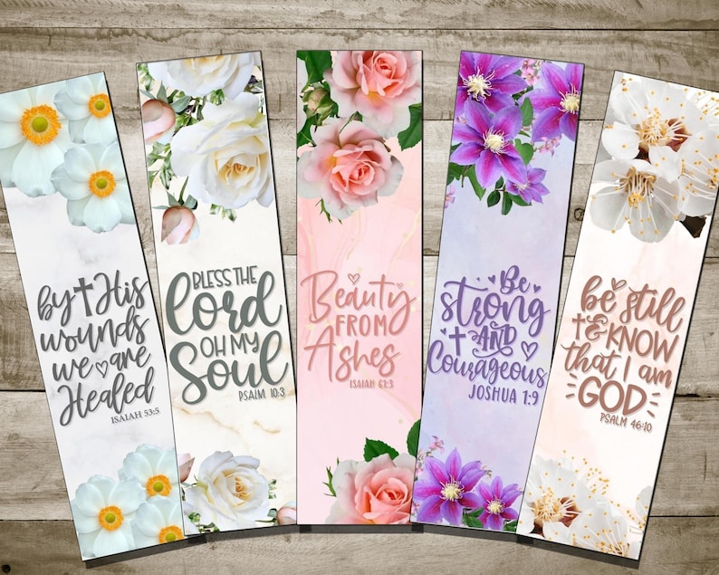 Bible Verse Printable Bookmarks Bible Bookmark Set Custom Bookmark Bible Verse Printable Bookmarks Bible Bookmark Set Custom Bookmark