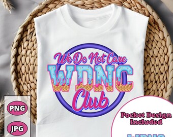 WDNC Ice Cream Drip PNG: Gen X Perimenopause Shirt Design (Digital Download)