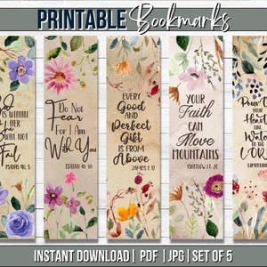 Bible Verse Printable Bookmarks Bible Bookmark Set Custom Bookmark Bible Verse Printable Bookmarks Bible Bookmark Set Custom Bookmark