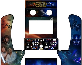 Gráficos de Star Wars Arcade Cabinet para ALU 1.1 (versión FX) Solo archivos digitales