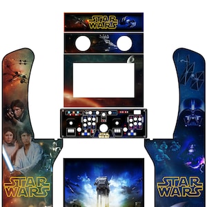 Star Wars Arcade Cabinet Graphics for ALU 1.1 (FX Version) Digital Files Only
