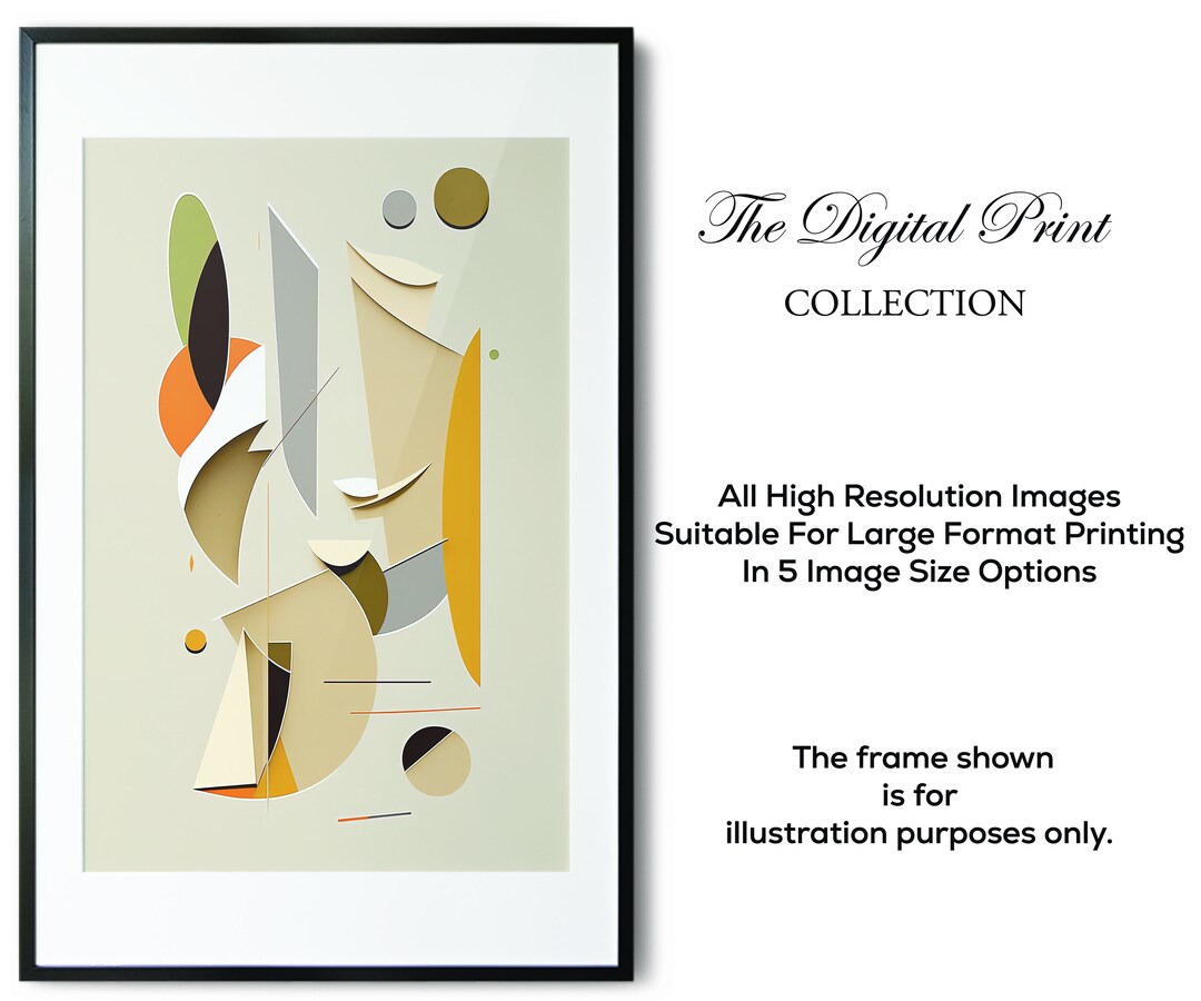 PRINTABLE Digital Wall Art Abstract Wall Decor Natural Colors Digital ...