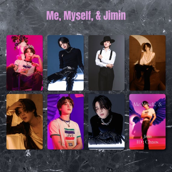 K-Pop JIMIN BTS Premium Photocard Set / K-Pop Collection Merchandise /  Matte Finish / K-Pop Accessoires