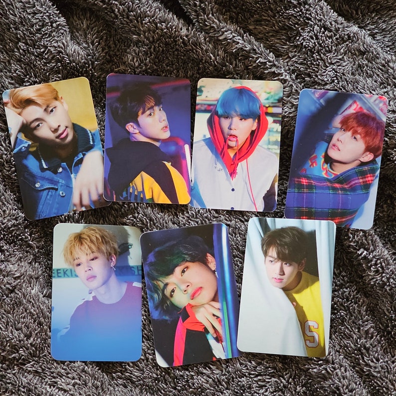 Bts Love Yourself Her O Version Photocards Love Yourself: Her BTS Photocards Limited Edition / Double - Etsy