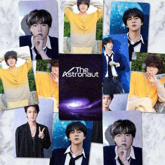 K-pop JIN BTS Solo Album Premium Photocard Set / K-pop Collection  Merchandise / Glossy Finish / K-pop Accessoires 
