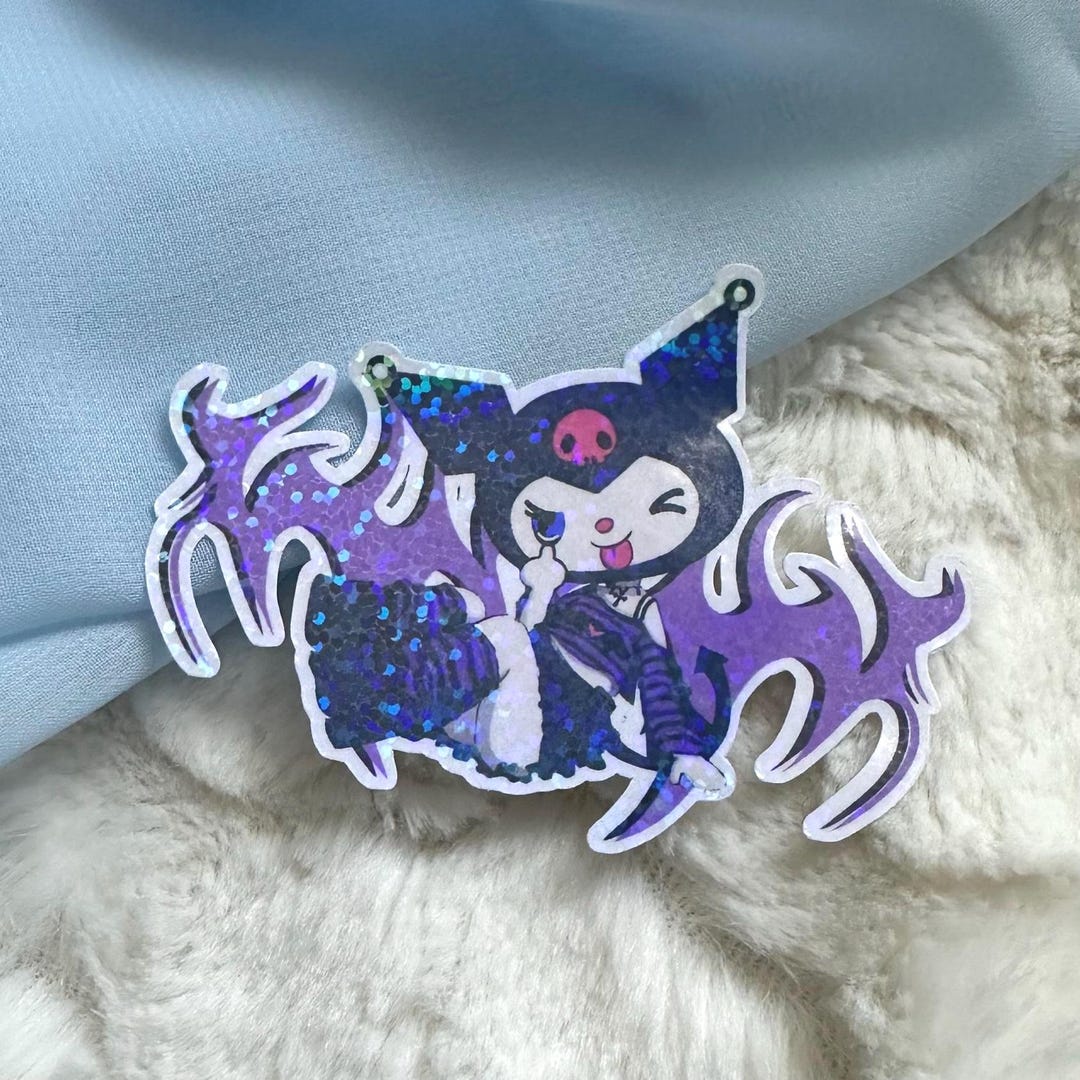 Kuromi Sticker - Etsy