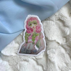 Mitsuri Y2K Demon Slayer Sticker