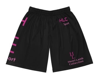 Henri Lamb Kollektion (Sommer/Frühling/Herbst) weiß schwarz pink Sportshorts.