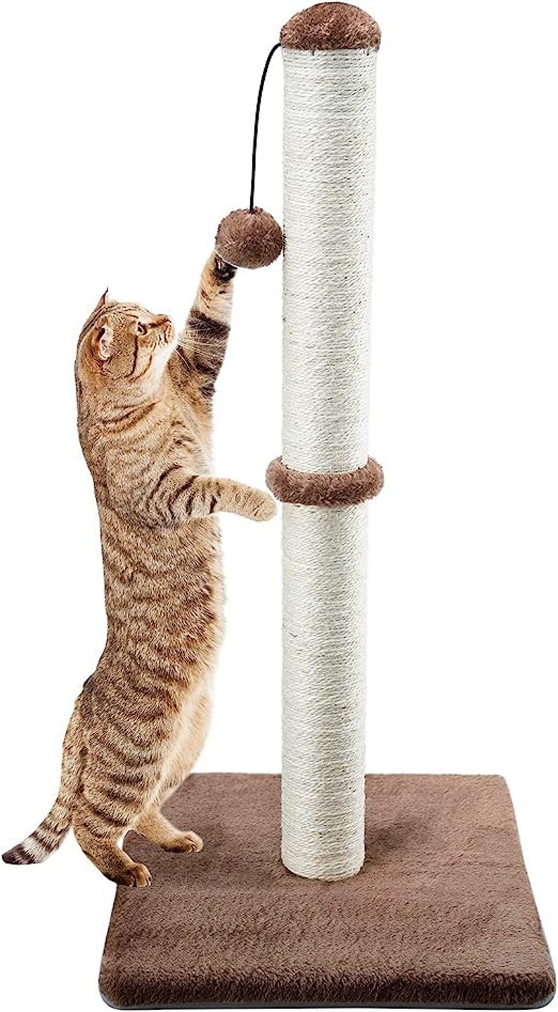 Carpet Scratching Post for Modern Cat Condo Cats Tall Climbing Tree
