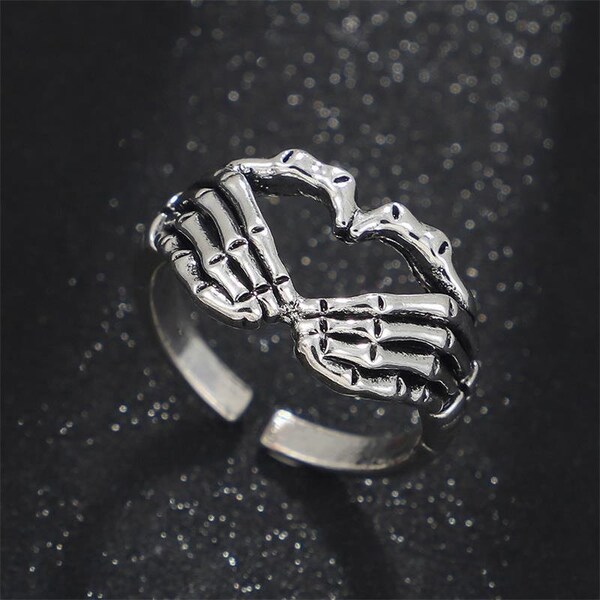 Mens Gothic Ring Etsy