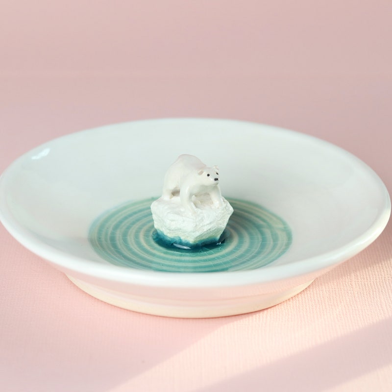 Ceramic Bear Bowl