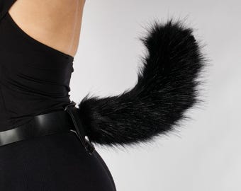 Hypermotion Tail Customizable Comfortable with Faux Fur – Flexible Premium Fursuit 14"
