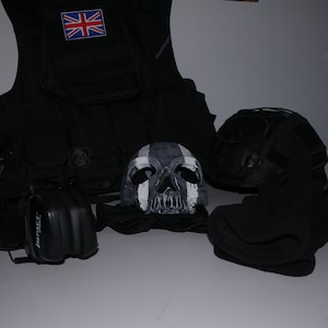 Full set of ghost. Airsoft or cosplay