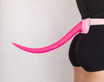Customizable Hypermotion Silicone Tail 20" & Flexible Fursuit Tail