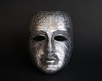 King Baldwin IV Mask – Medieval Crusader Cosplay Display Piece