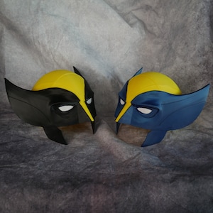 Qualidade de filme, capacete de máscara de Wolverine de Deadpool 3, acessório de cosplay realista, perfeito para fantasia de Halloween
