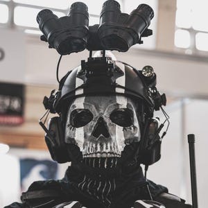 Full Mask Of Ghost - Operator ghost mask, airsoft or cosplay V1
