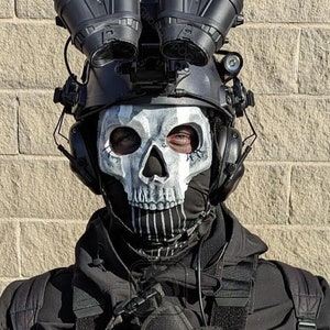 Maska Ducha - Duch Operatora autorstwa GhostShopOG CodMW2 Wersja klasyczna