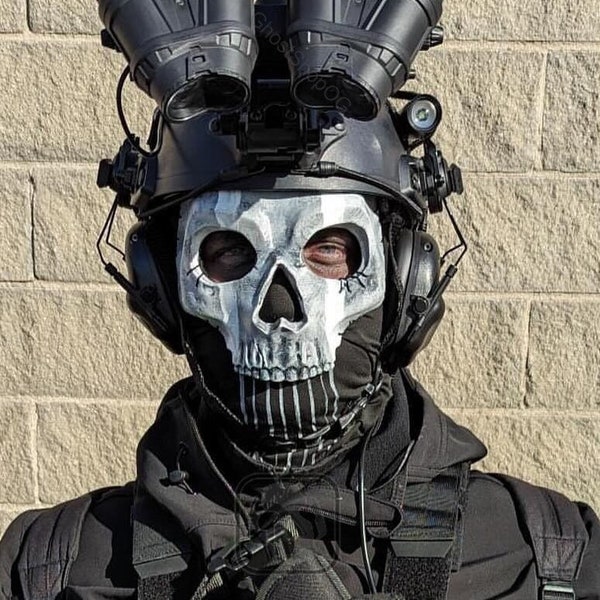 Geist Maske -Operator Ghost By GhostShopOG CodMW2 Classic Version