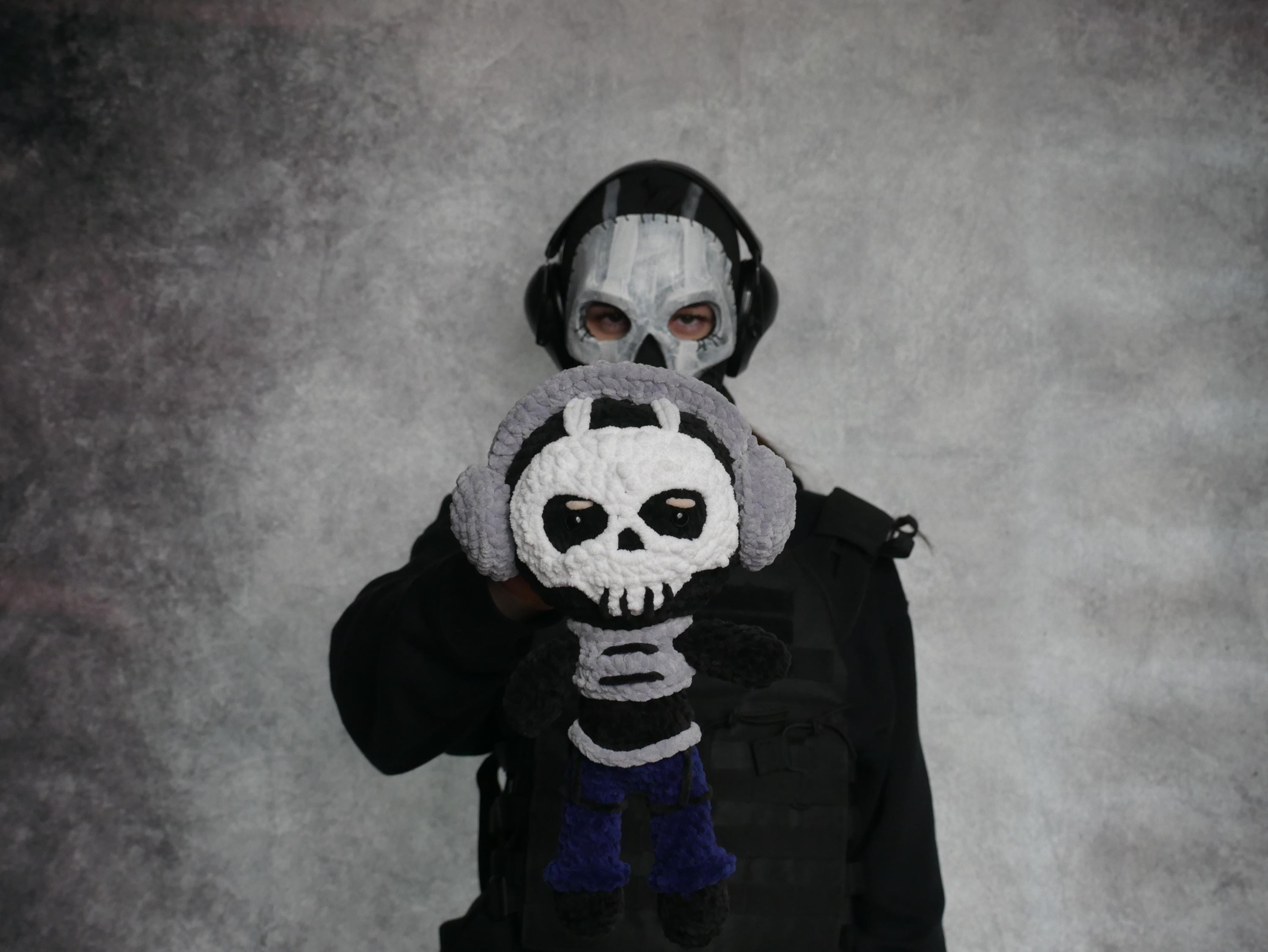 Crochet Operator Ghost Plush Toy | Handmade by Ghostshopog - Etsy