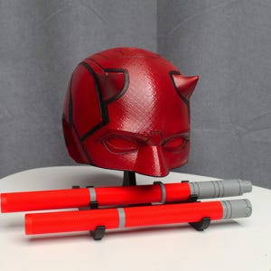 Daredevil Mask Born Again - Movie Accurate - Custom Cosplay Mask, Daredevil Costume Accessory, 3D Printed Cosplay