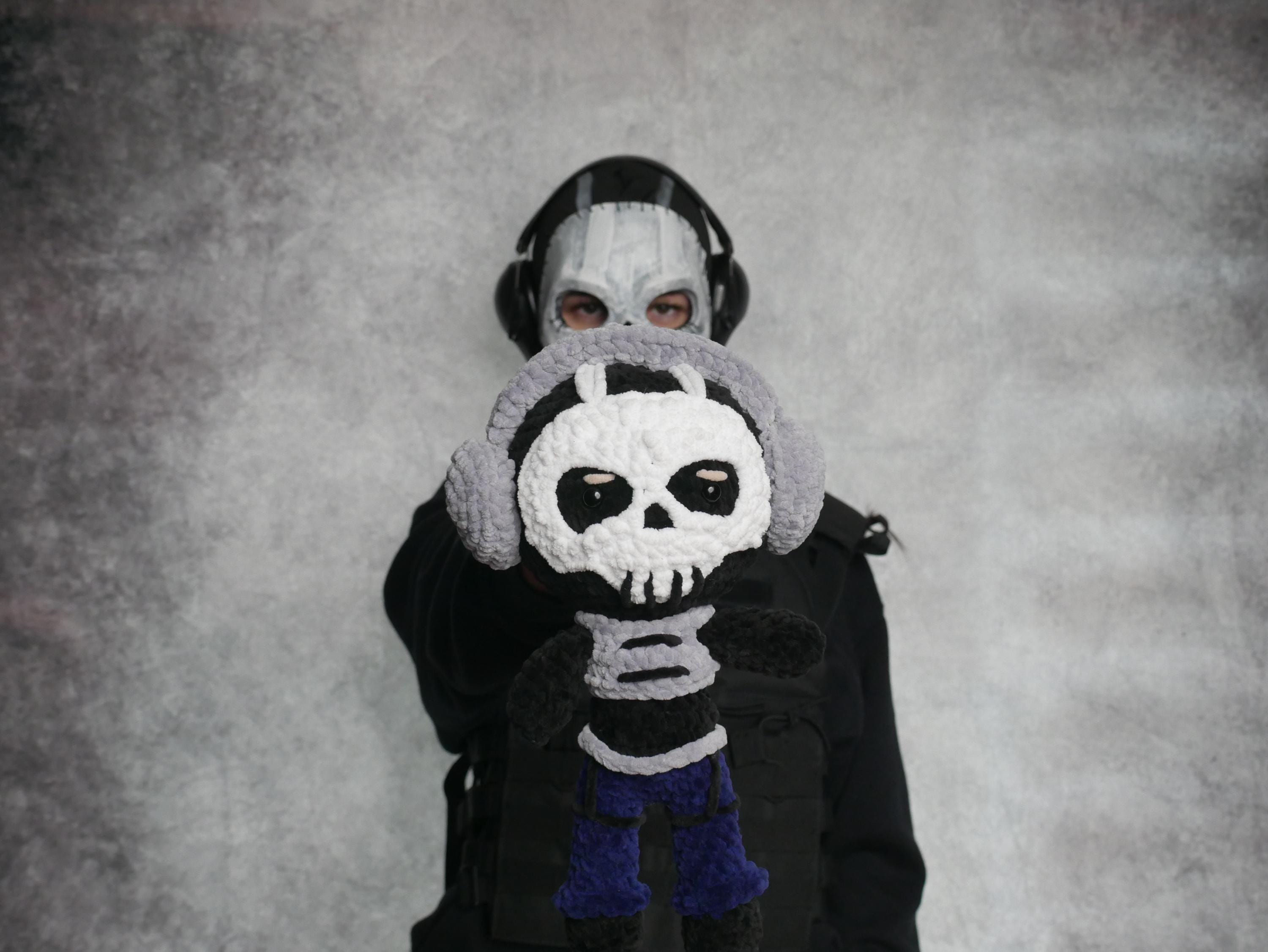 【匿名配送】COD Ghost ゴースト　ぬいぐるみ 20cm Ghost Cod Plush - Etsy