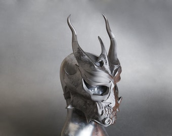 Máscara de tejedora de sombras, cosplay, utilería