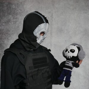 Crochet Operator Ghost Plush Toy | Handmade by Ghostshopog - Etsy