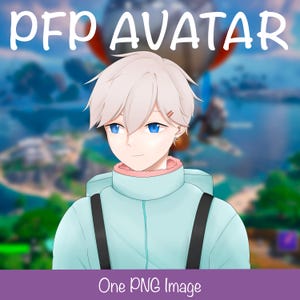 Ready-to-Use VTuber PFP | High-Quality PNG Avatar | Perfect Profile Picture for Streamers & Content Creators