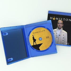 Hamilton Movie Custom Blu-ray Cover and Disk Label (DIGITAL DOWNLOAD ...