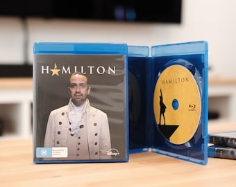 Hamilton Movie Custom Blu-ray Cover and Disk Label (DIGITAL DOWNLOAD ONLY)