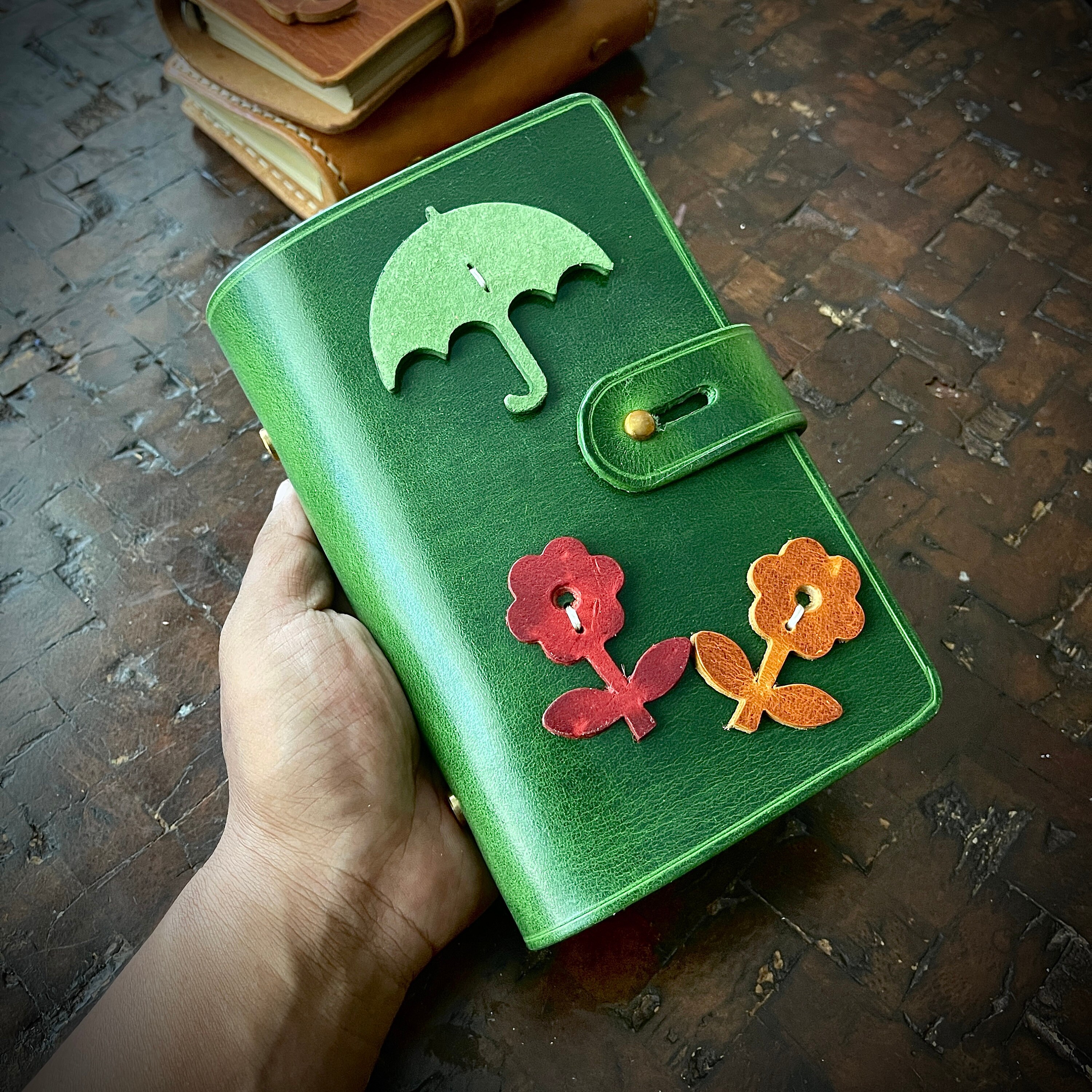 Personalized Vintage Leather Journal Notebook Unique Journal Etsy