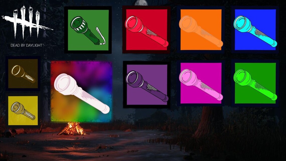 10 Dead by Daylight Flashlight Emotes & Badges Etsy