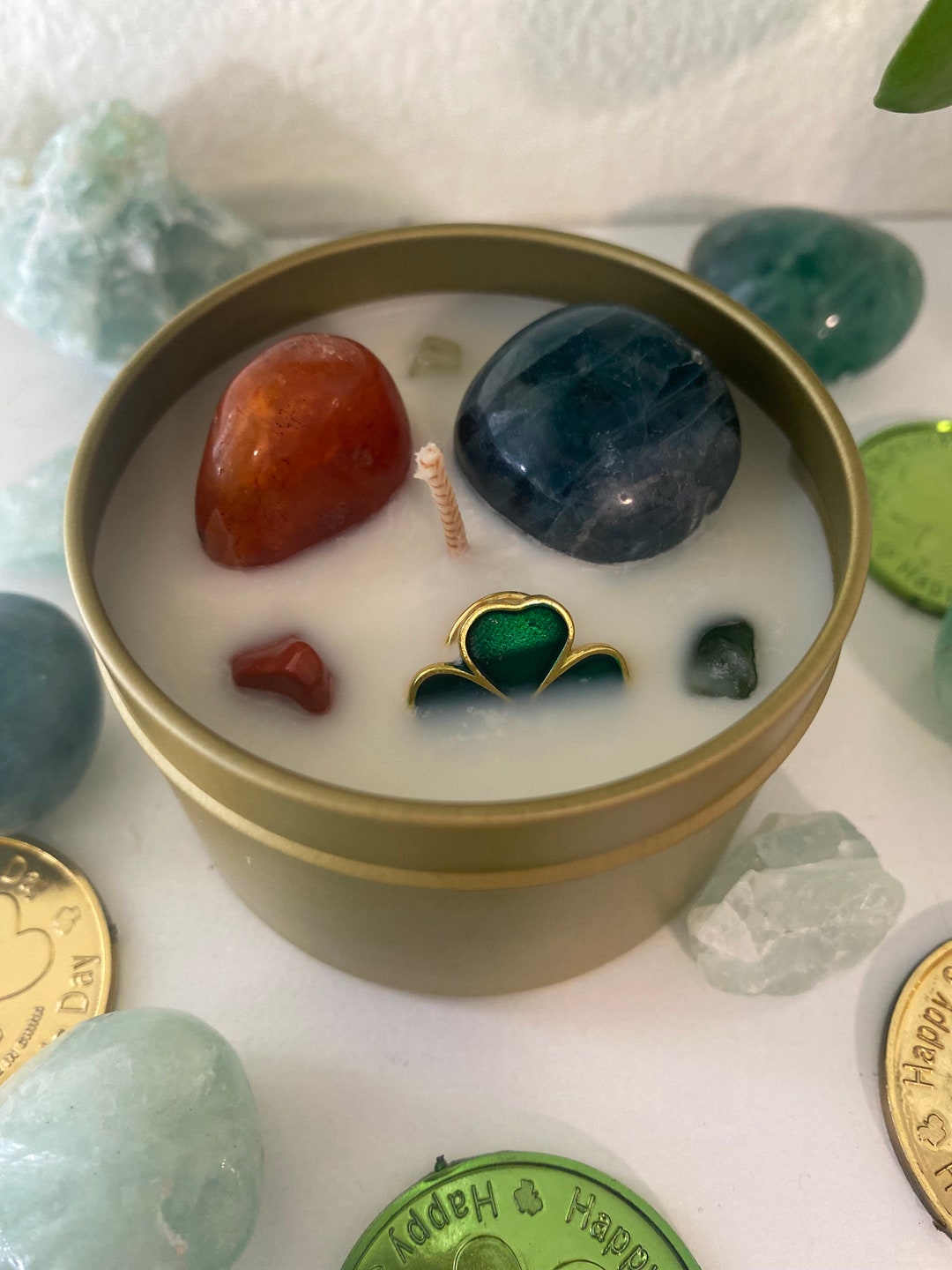 March Featured Candle luck Intention Etsy