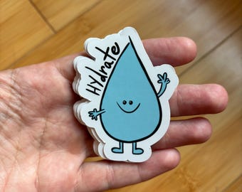 HYDRATE sticker