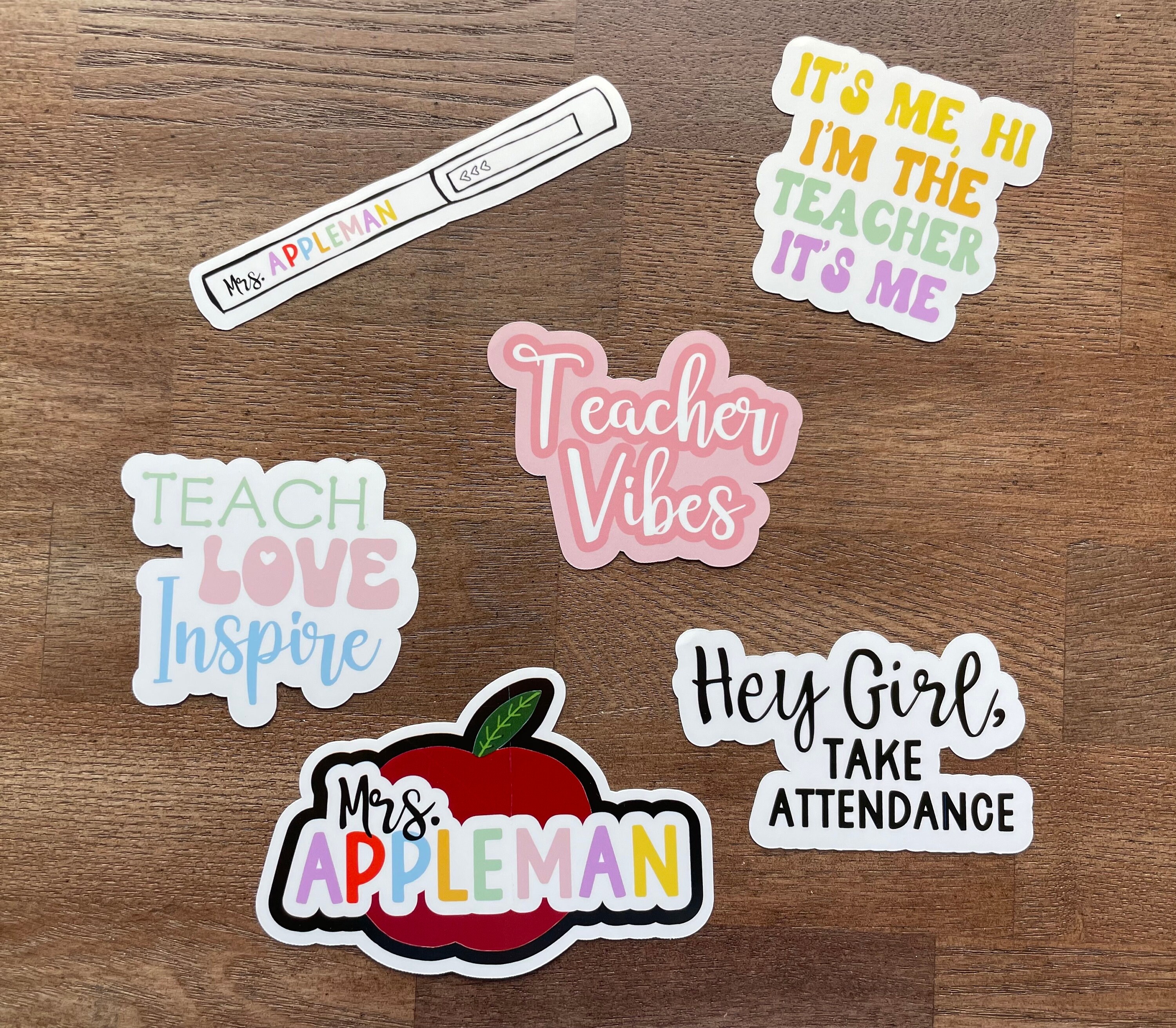 Hey Girl Take Attendance Sticker - Etsy