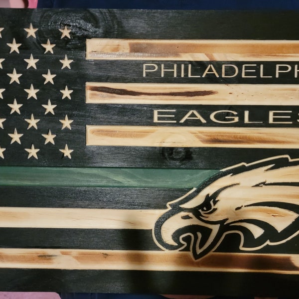 Eagle Wood Art Sign Etsy