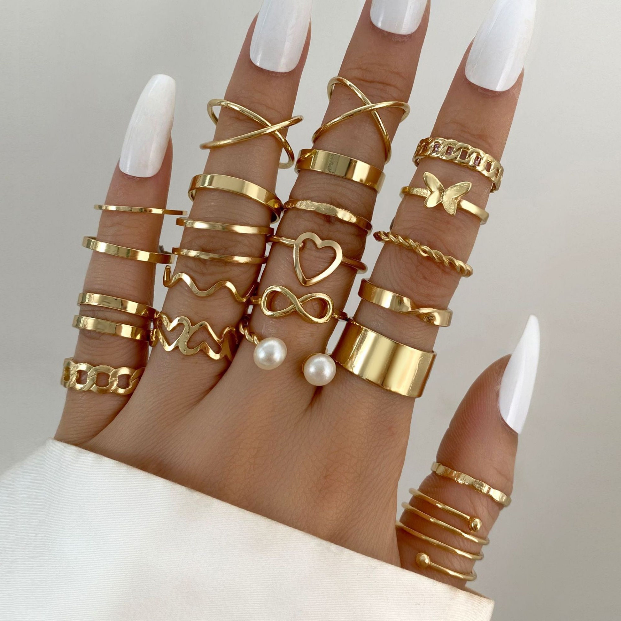 Shop Now Women Finger Ring Set combo @ Best Price