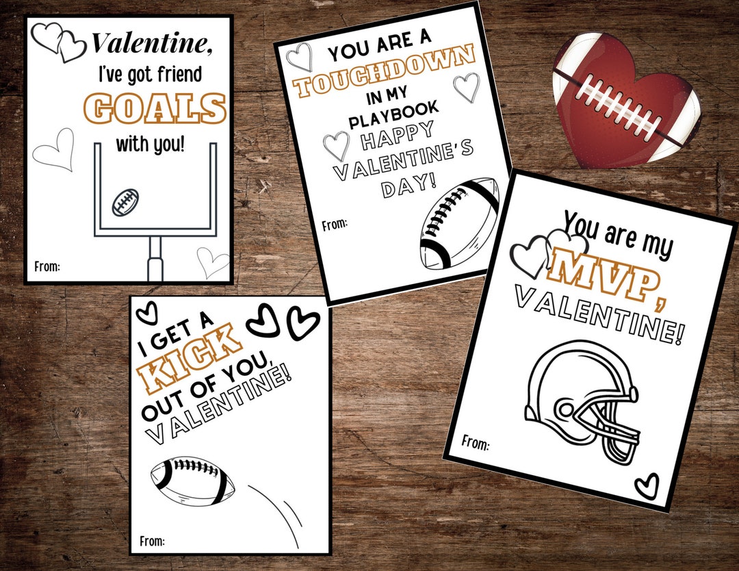 football-valentine-cards-heart-edition-able-to-color-or-leave-as-is-instant-digital-download