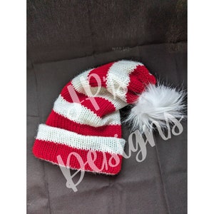 Dr. Seuss Inspired Knit Hat Pattern